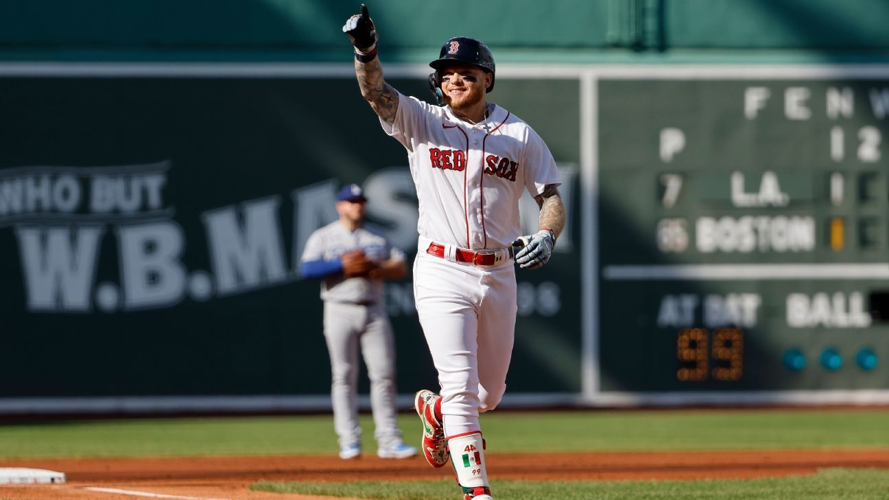 Boston Red Sox lineup: Alex Verdugo in left field for first time