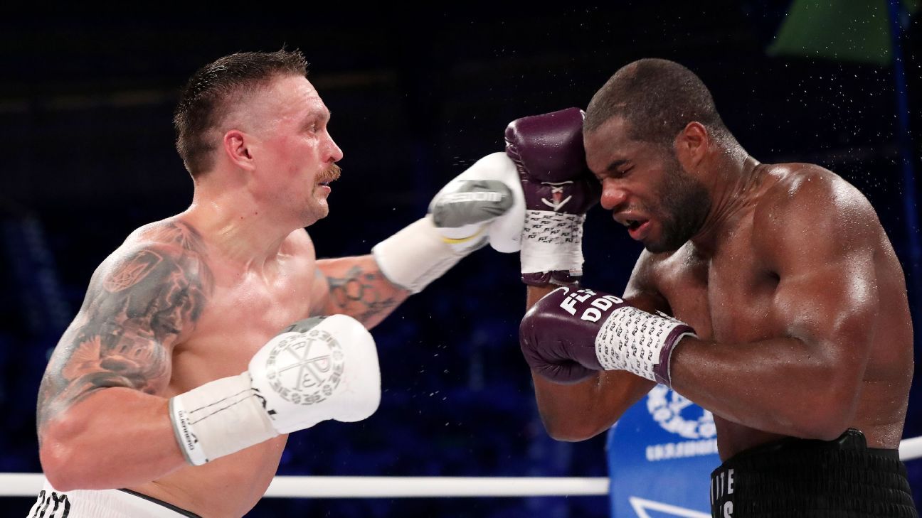 Usyk, Dubois Rematch Set for July 19 at Wembley