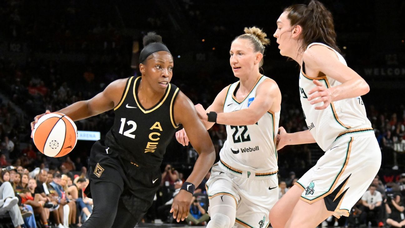 WNBA Power Rankings No. 1 on the line as Liberty host Aces ESPN