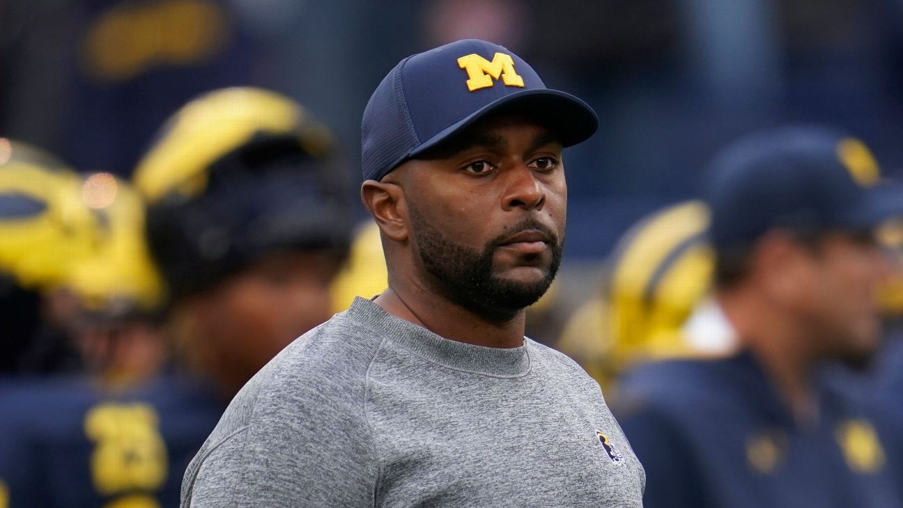 Michigan OC Moore suspended for season opener