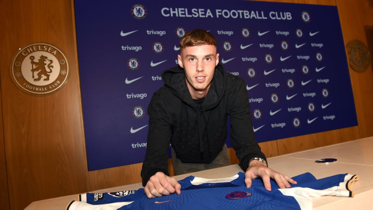 Chelsea Sign Young Man City Forward Cole Palmer In £42 5m Deal Espn