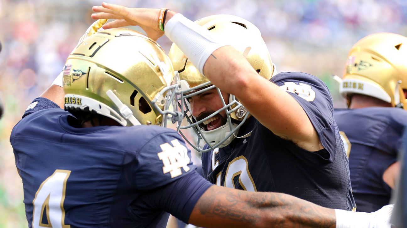 Best college football helmets: Notre Dame, Michigan, more - Sports