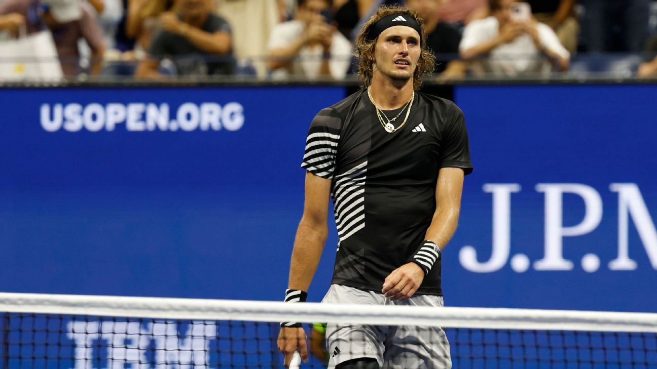 US Open wirft Fan raus, der Zverev Hitlers Regime zurief