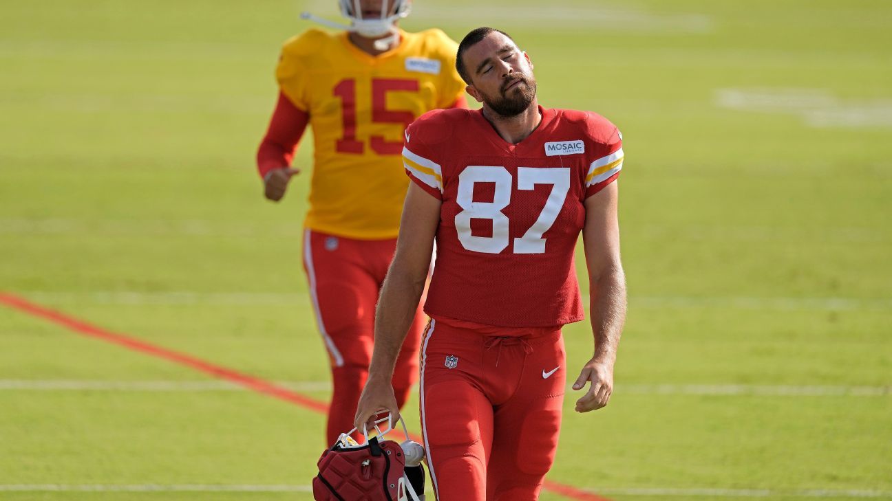 Blessures de la semaine 1 du Fantasy Football : Travis Kelce s’inquiète