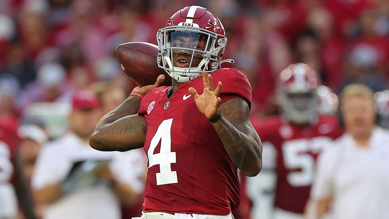 Milroe named starting QB for Alabama following Week 3 benching