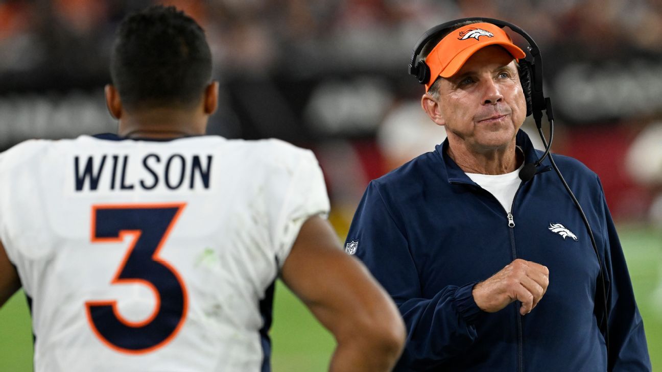 Broncos Coach Sean Payton Tears into His New QB Russell Wilson