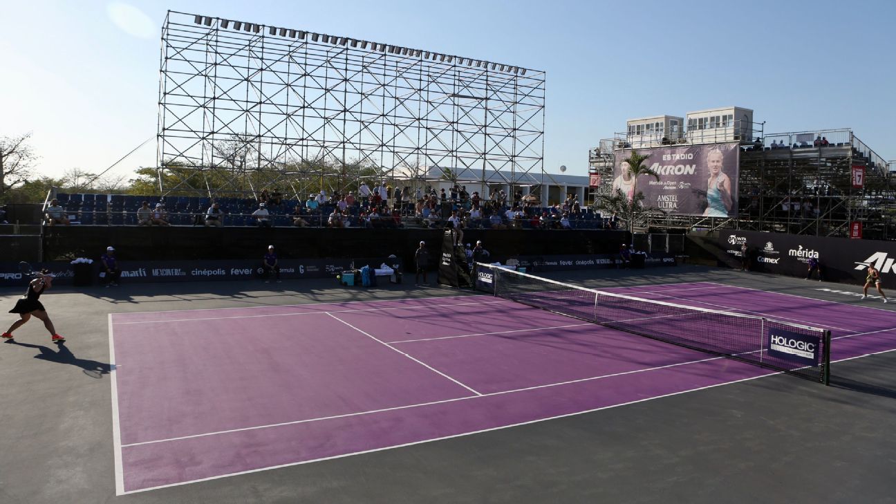 Cancún recibirá las Finales de la WTA por primera vez ESPN