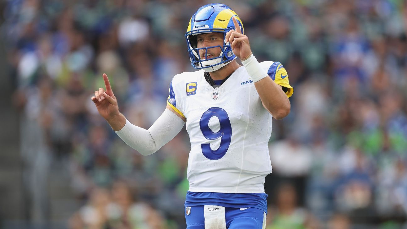 Fantasy football injury outlook: QB Matthew Stafford, Rams