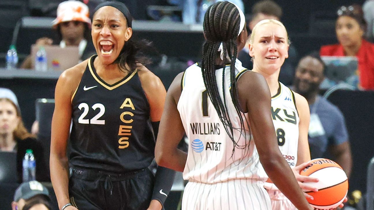 Experienced Las Vegas Aces open WNBA title defense against Chicago