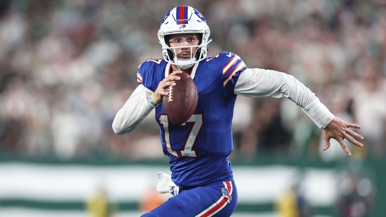 Fantasy playbook: NFL Week 2 score projections, over/unders and more - ESPN