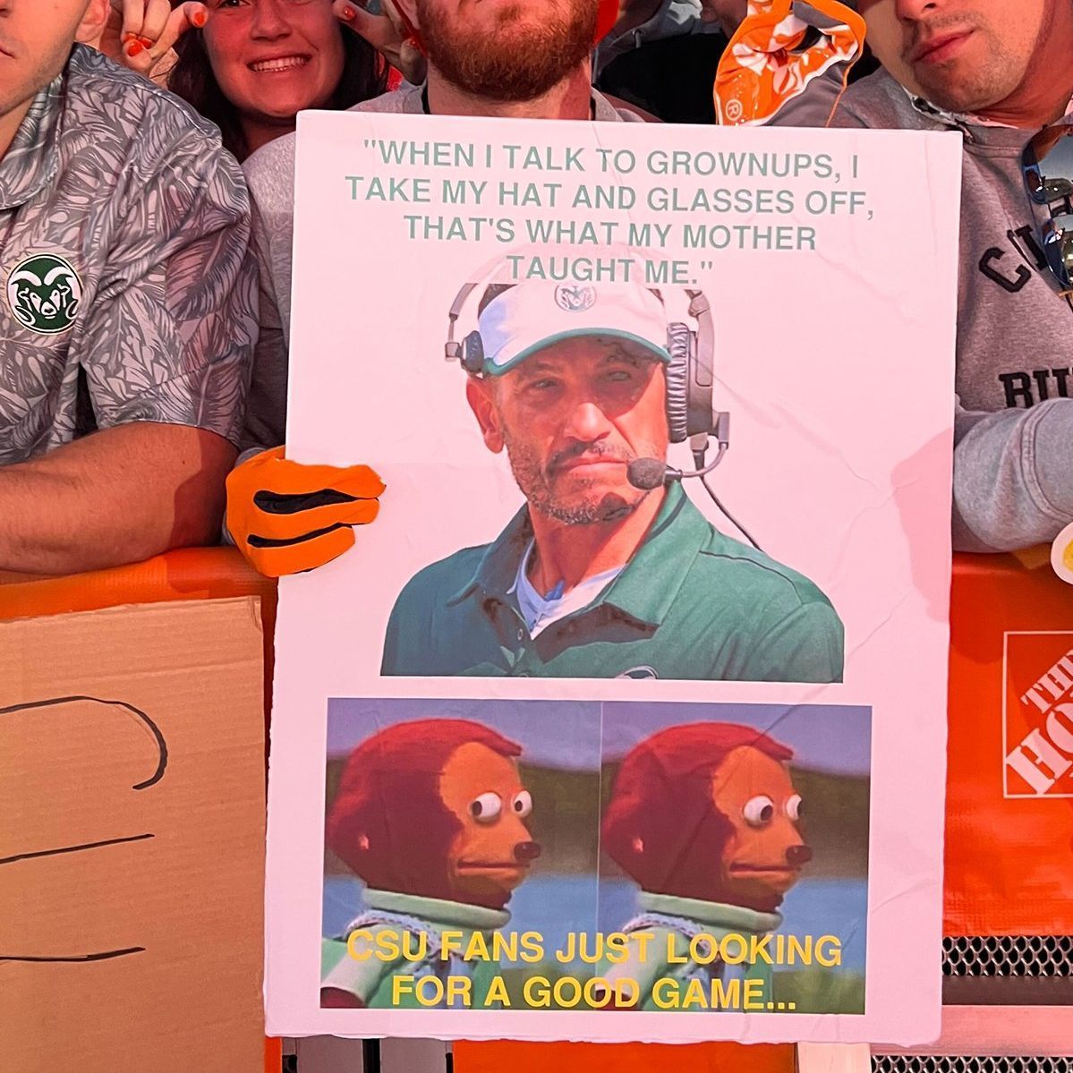 Best signs from 'College GameDay' at Colorado State-Colorado - BVM Sports