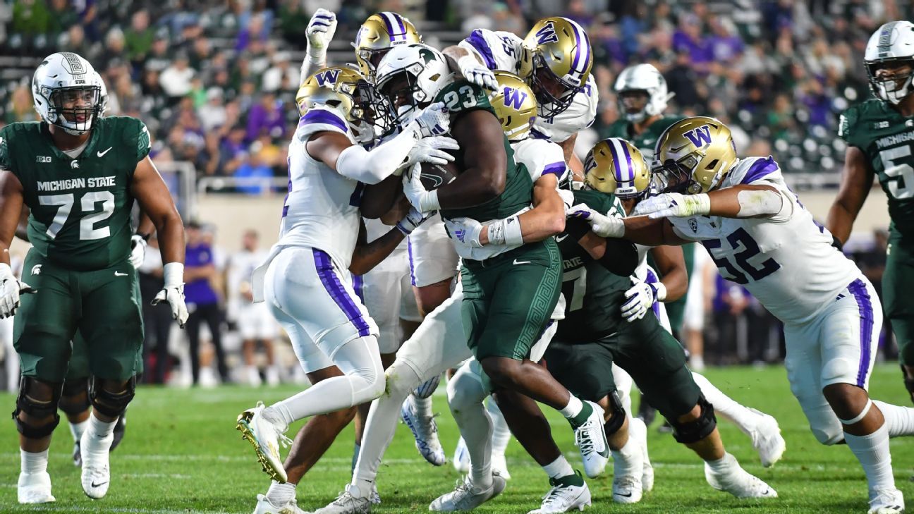 Michigan State vs. Washington: How to Watch the Week 3 College Football Game  Online Today