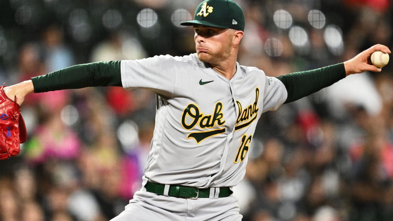 A's Newcomb picks up win without facing batter