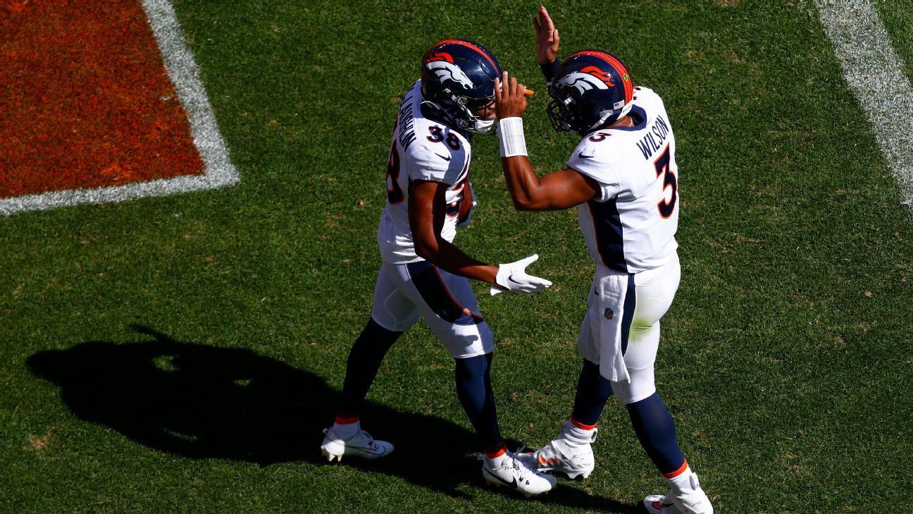 Broncos' Russell Wilson throws 60yard touchdown to Marvin Mims Jr. ESPN