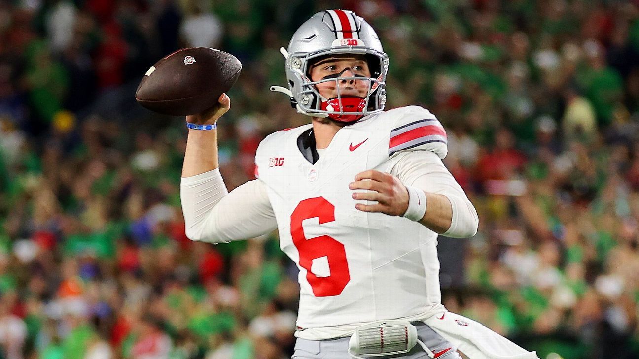 Ohio State starting QB Kyle McCord enters transfer portal ESPN