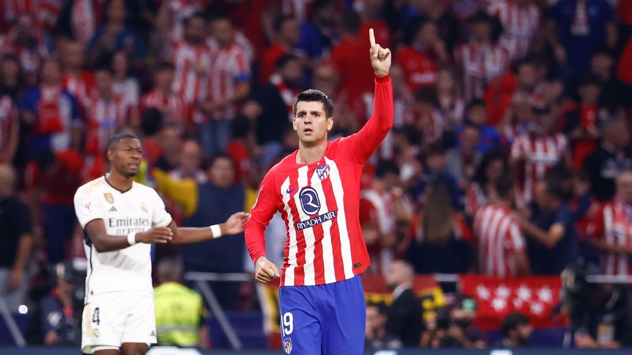 Real Madrid dominated by local rival Atlético Madrid in 3-1 derby loss