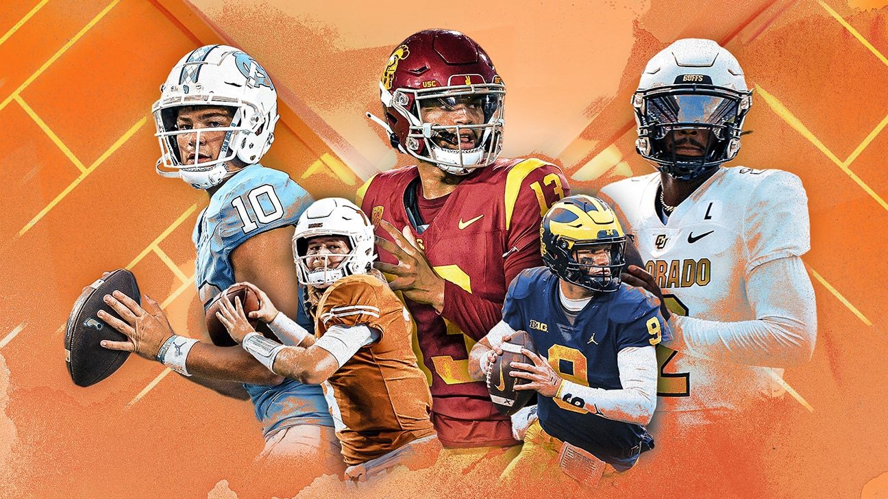 2024 NFL Draft: Ranking top QB prospects by QBR after college Week 5