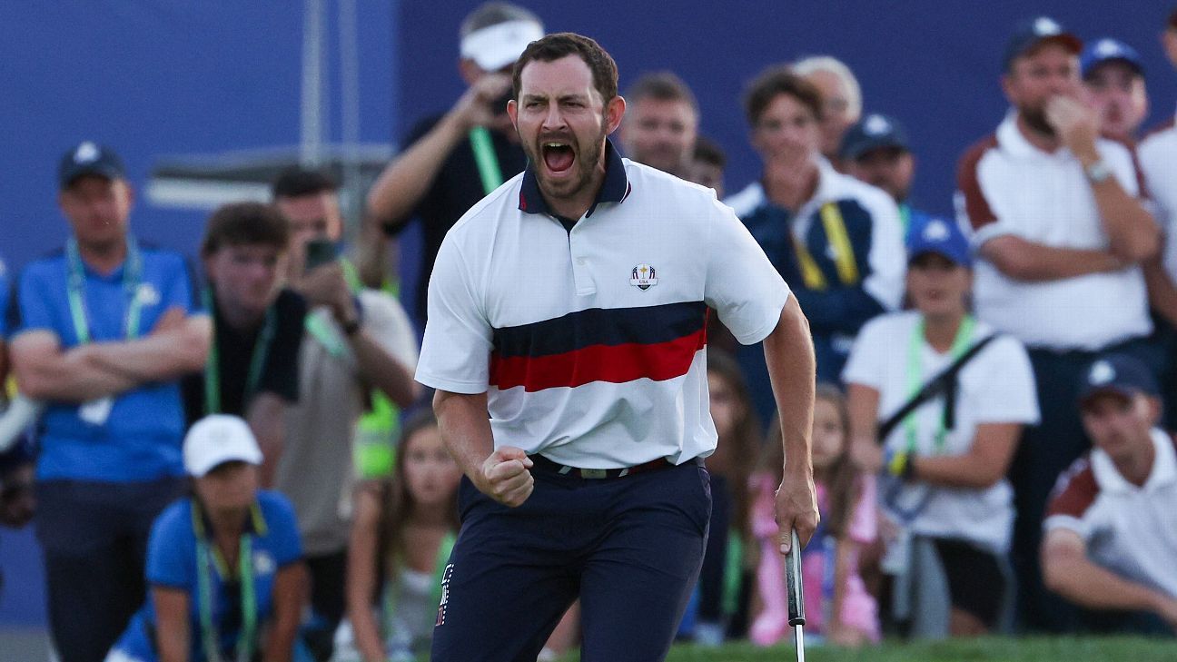 Patrick Cantlay garante vitória por 3 a 1 nos EUA por quatro bolas na Ryder Cup