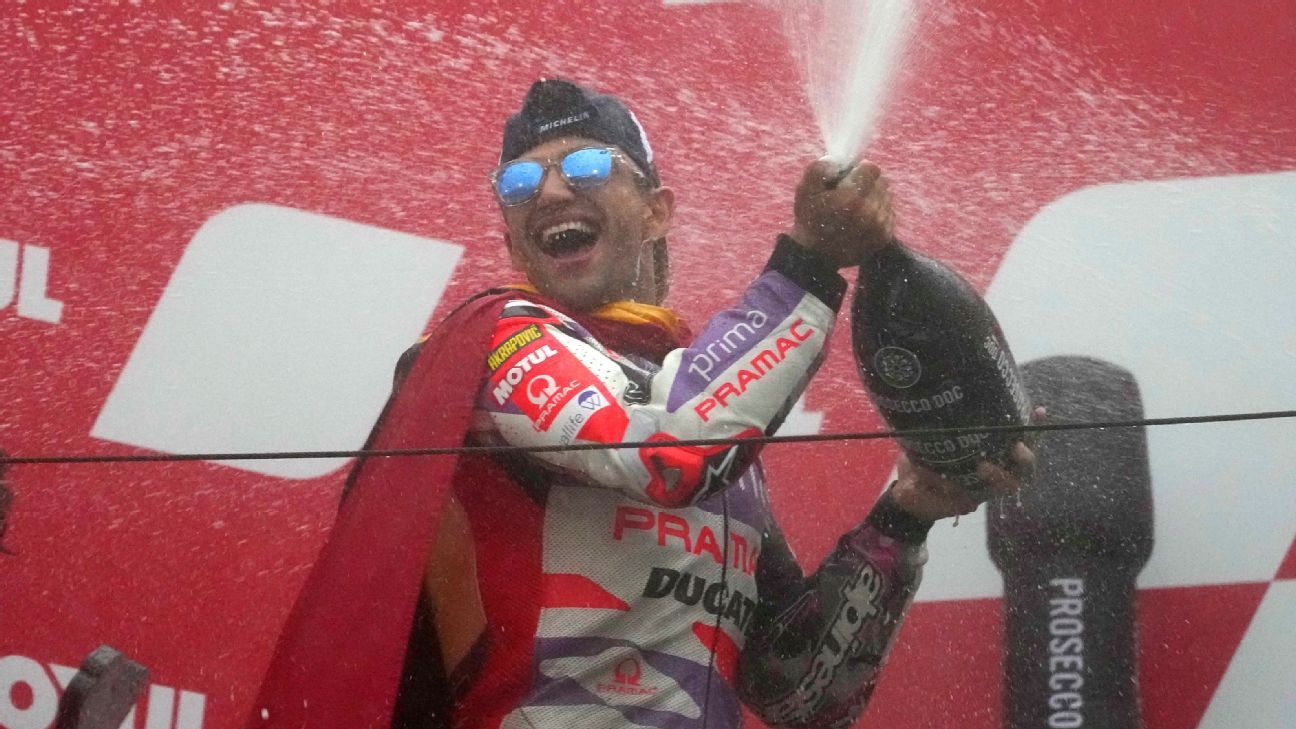 Even the floods in Japan did not stop Jorge Martin in motorcycling