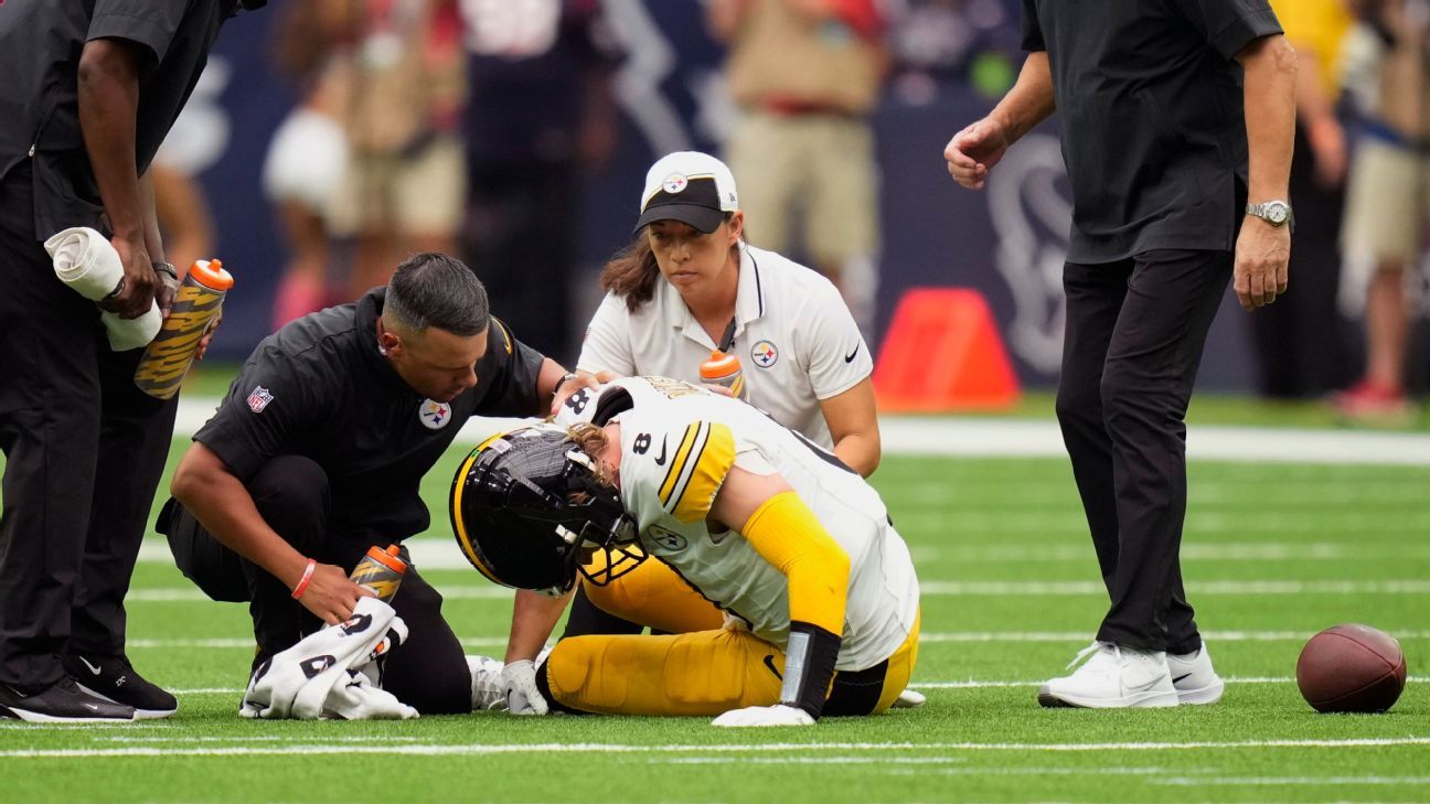Pittsburgh Steelers Quarterback Kenny Pickett Sidelined with Knee