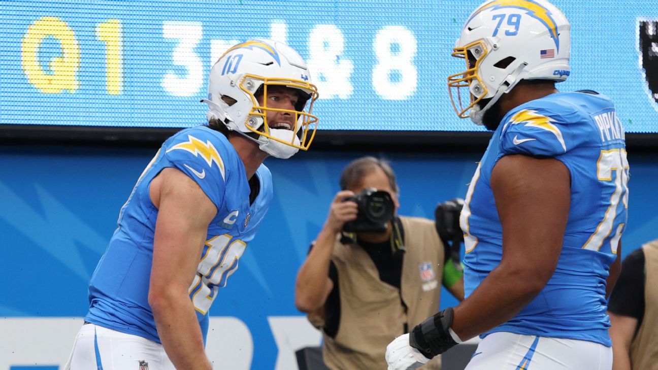 Chargers' Herbert aims for consistency with playoffs on line