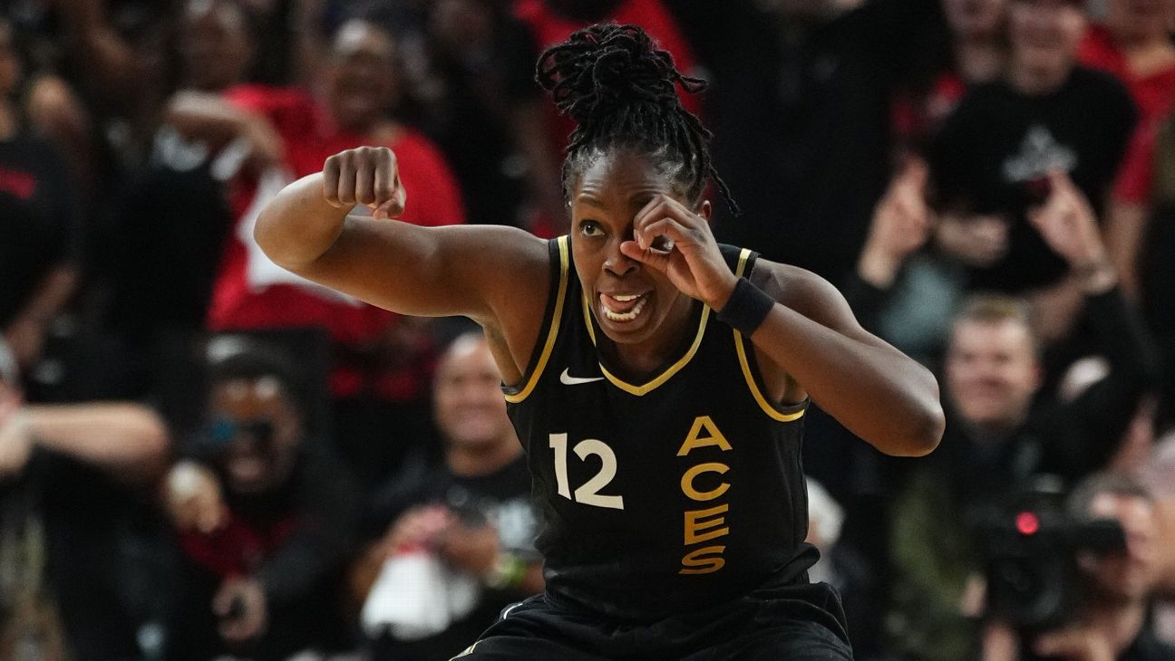 Chelsea Gray, A'ja Wilson power Aces past Los Angeles Sparks, Aces