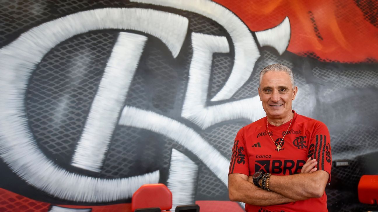 Tite é apresentado no Flamengo; ASSISTA AO VIVO pela ESPN