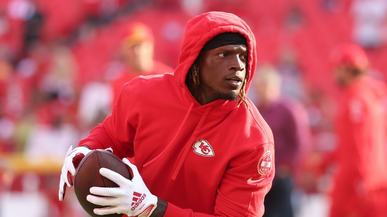 Chiefs' Kadarius Toney has special reason for wearing No. 19