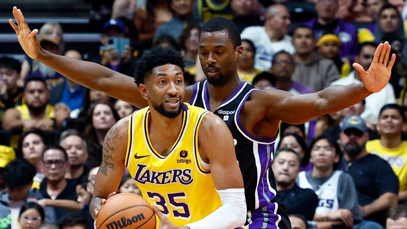 Sources: Lakers' Wood out several more weeks