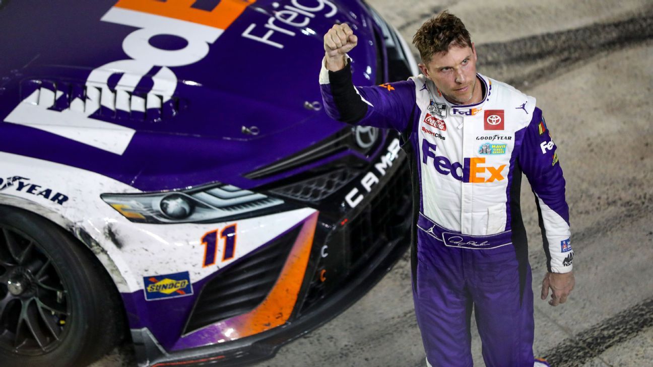 Denny Hamlin shares his thoughts on the NASCAR playoff system