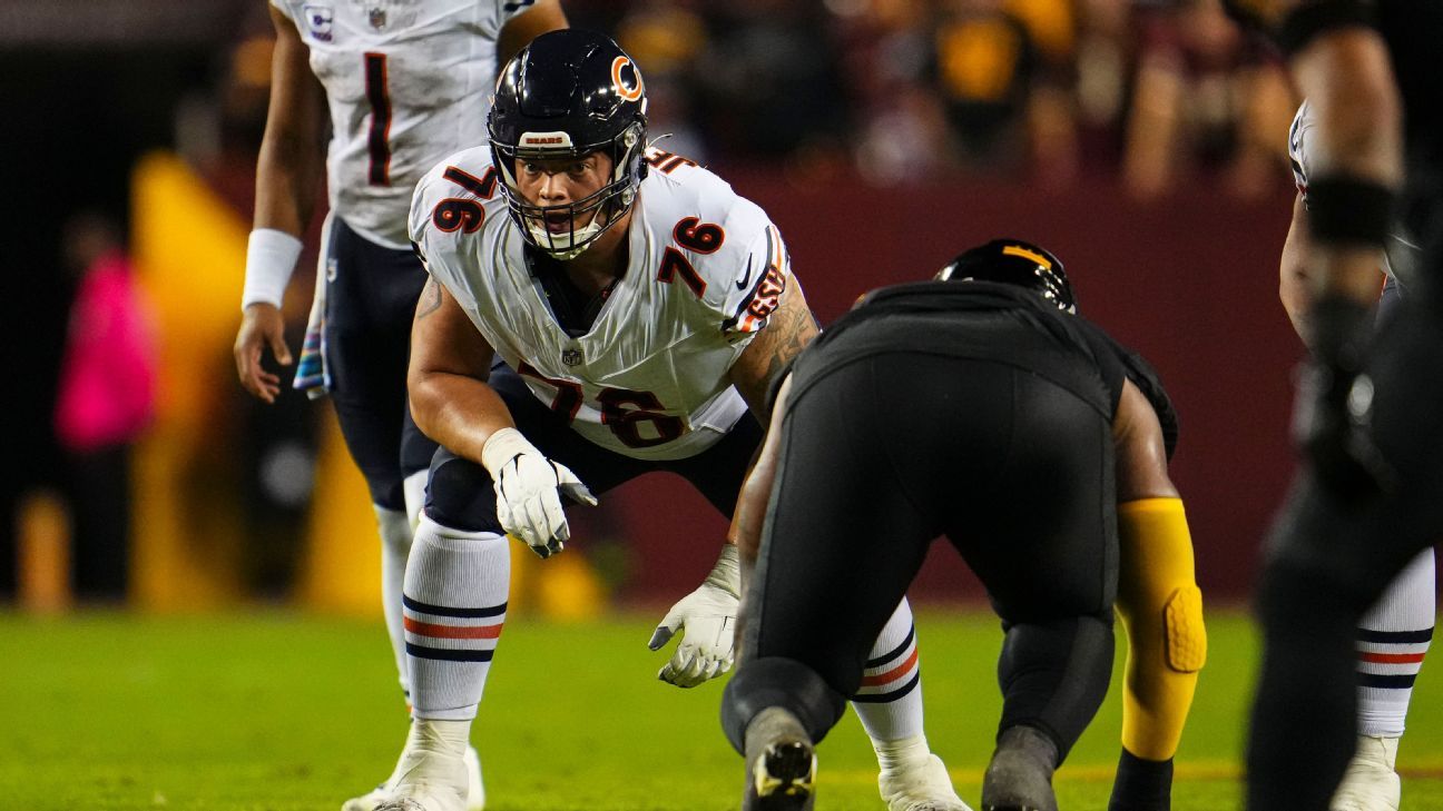 Cody Whitehair - Chicago Bears Center - ESPN