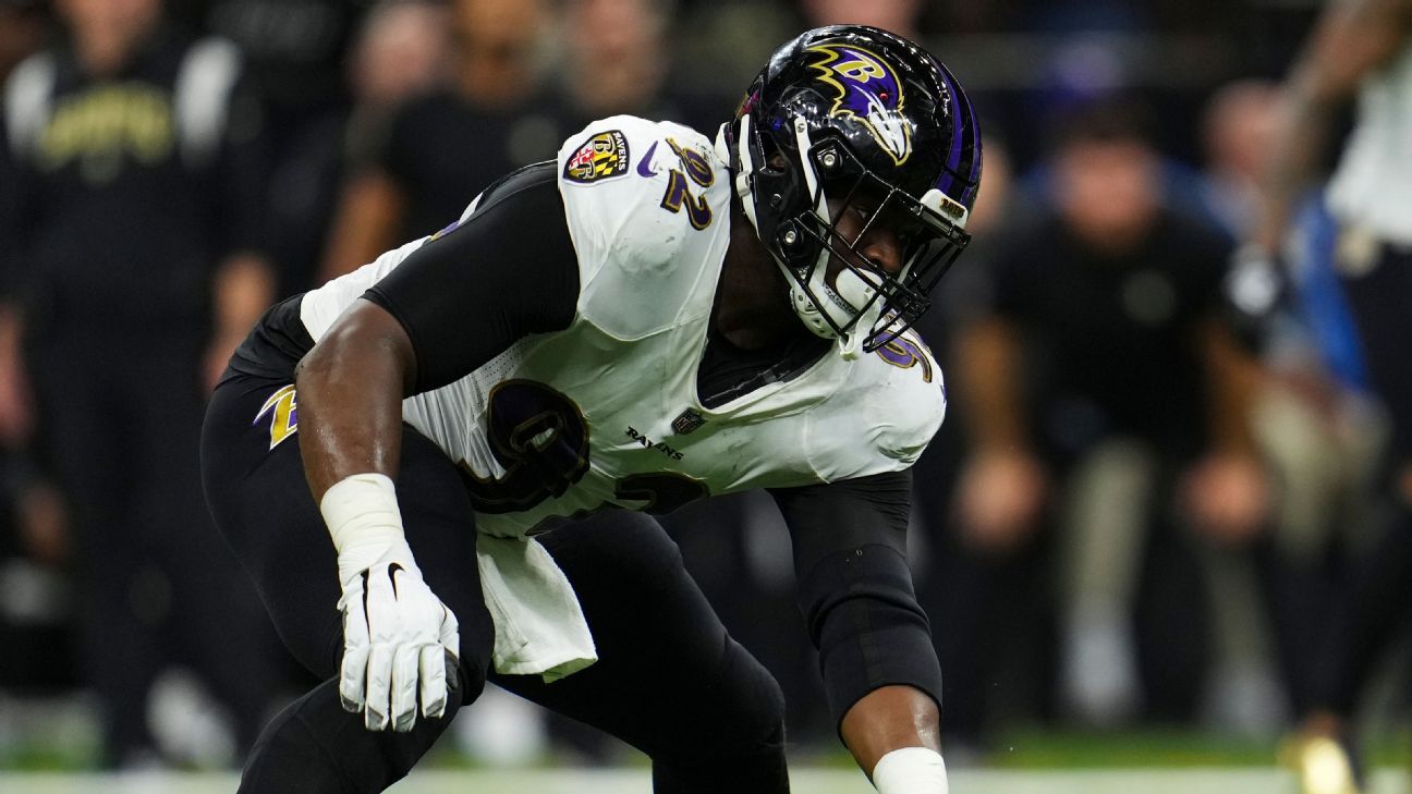 Baltimore Ravens DT Justin Madubuike made himself at home at NFL London ...