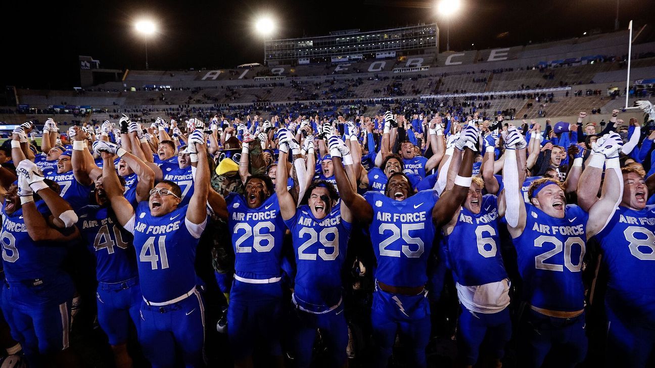 Air Force Falcons Flying Under the Radar as Best College Football Team