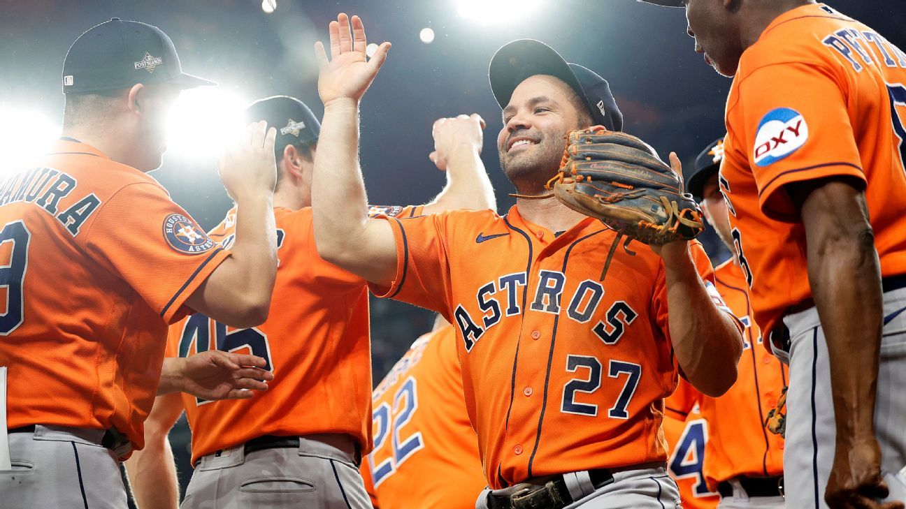 Houston Astros 5-4 Rangers Texas MLB Playoffs 2023 Summary & Runs