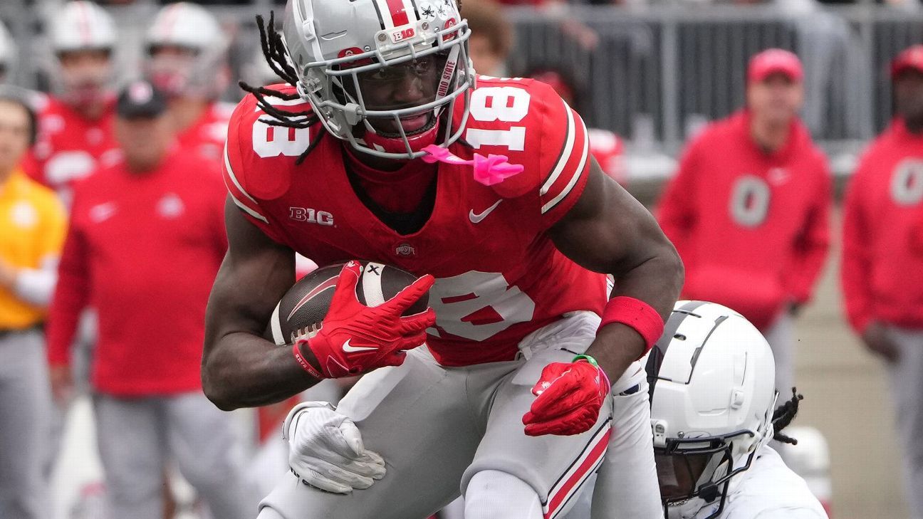 Defense, Harrison ignite Buckeyes' win over PSU