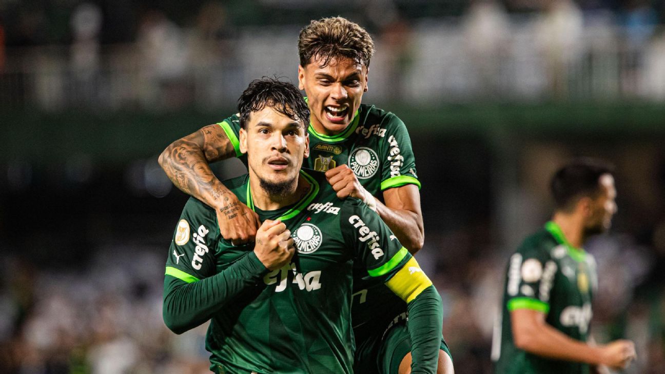 Palmeiras vence o Coritiba e encerra série de quatro jogos com derrota no Brasileirão