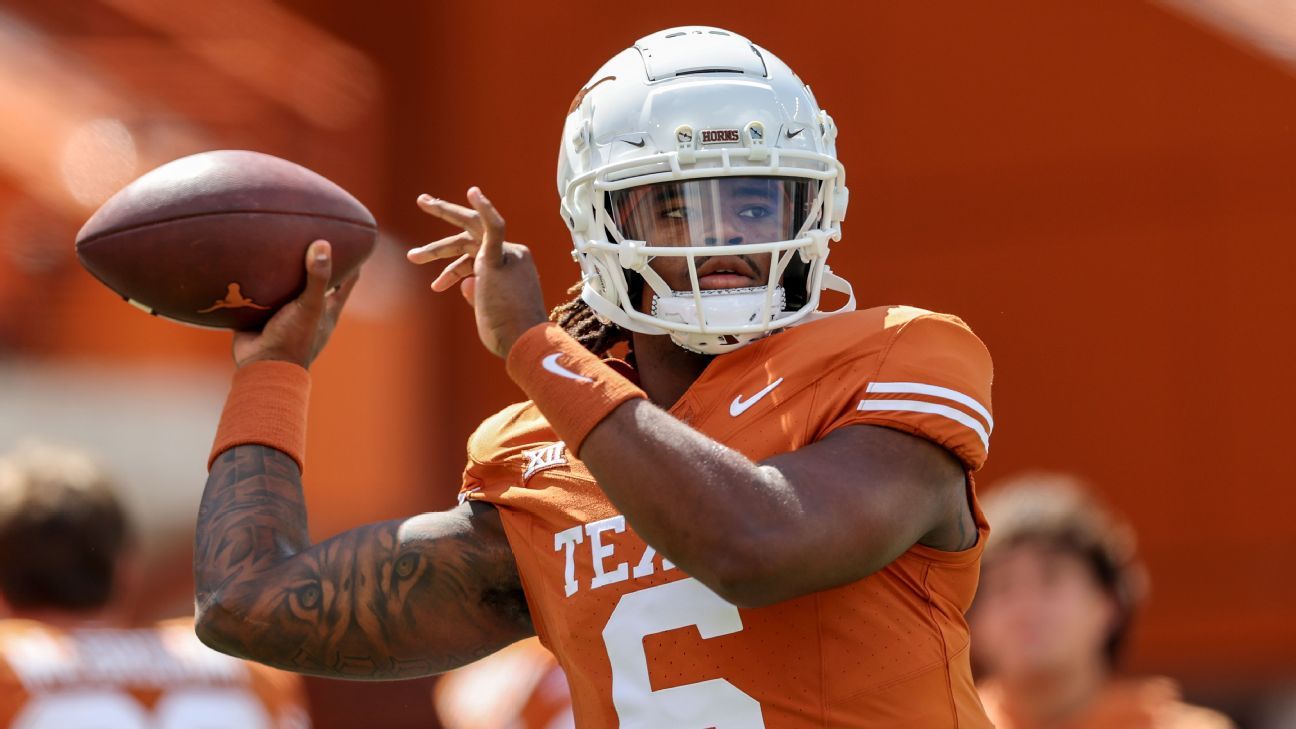 Texas to start RS freshman QB Murphy vs. BYU