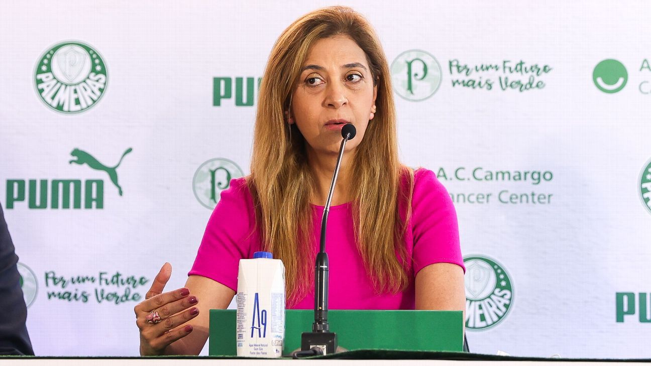 Atlético-MG ou Vasco? Leila responde sobre Rony e não esconde irritação: 'O Palmeiras é um clube sério'