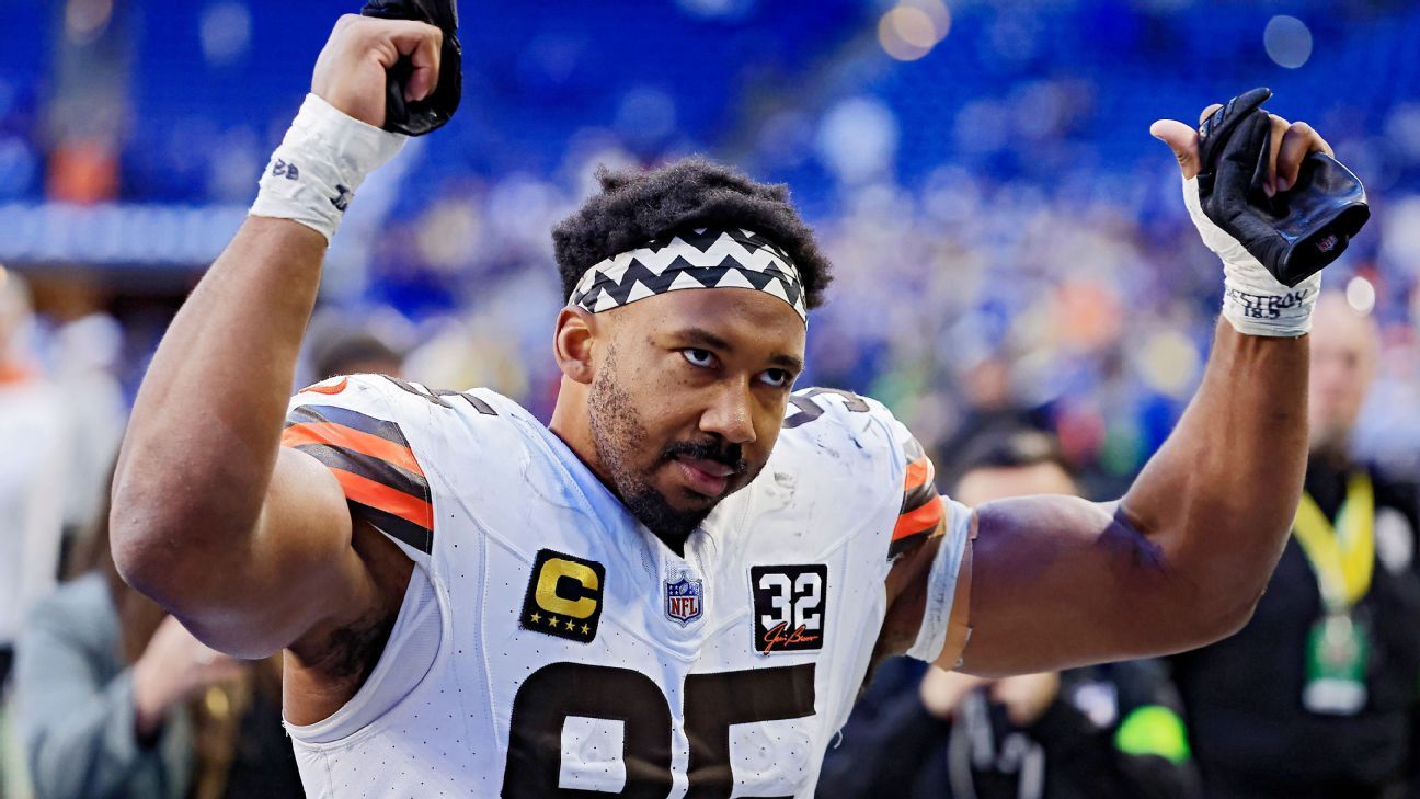 Myles Garrett, nuevo accionista de los Cleveland Cavaliers ESPN