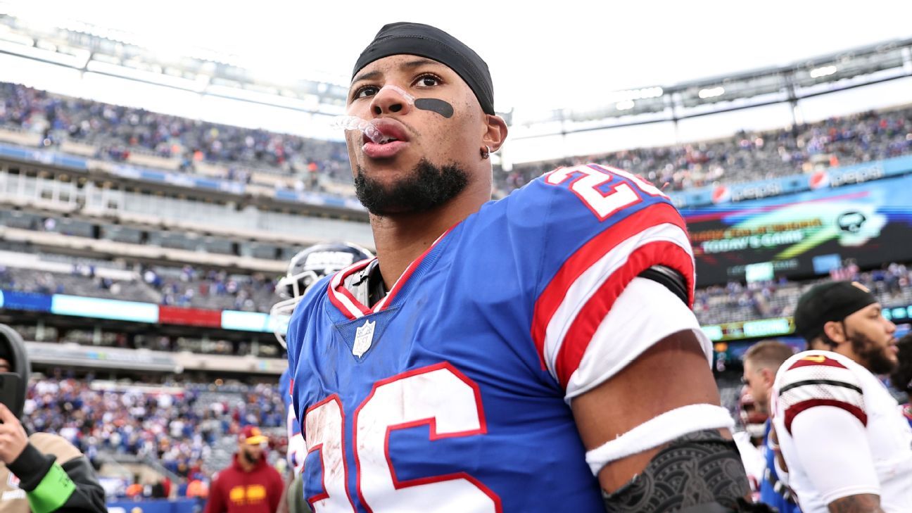 Saquon Barkley has no regrets about contract, hopes future is with