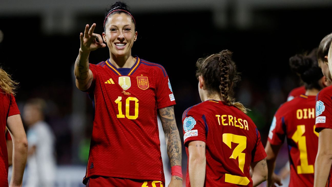 Nations League women's recap: Hermoso saves Spain, McCabe stars