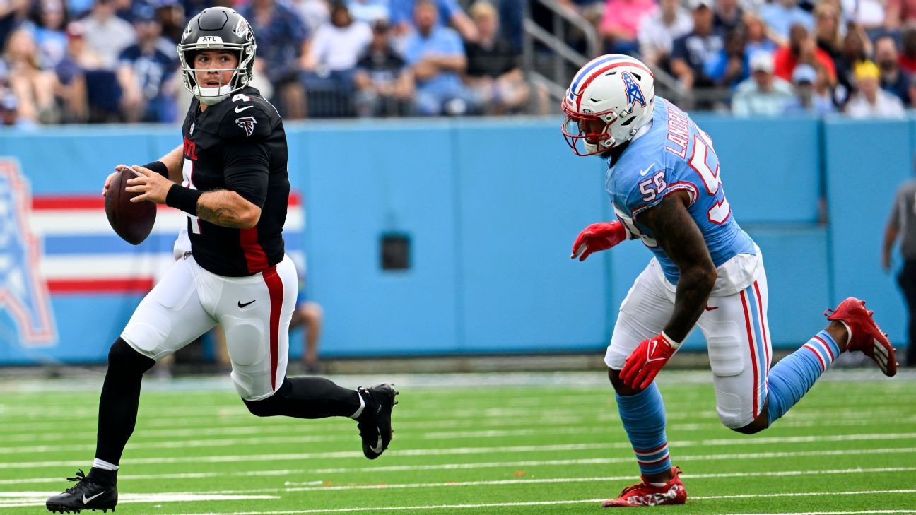 Photo of Taylor Heinicke von den Falcons ersetzt QB Desmond Ridder gegen die Titans