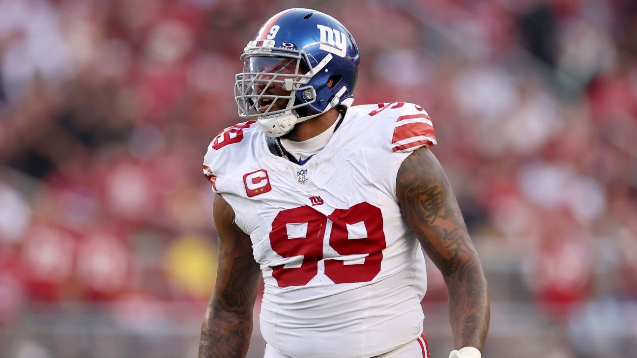 Fontes – Giants trocam DL Leonard Williams para Seahawks