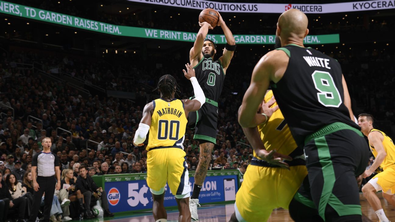 Boston Celtics Score 155 Points Franchise RecordBreaking Game against Indiana Pacers World