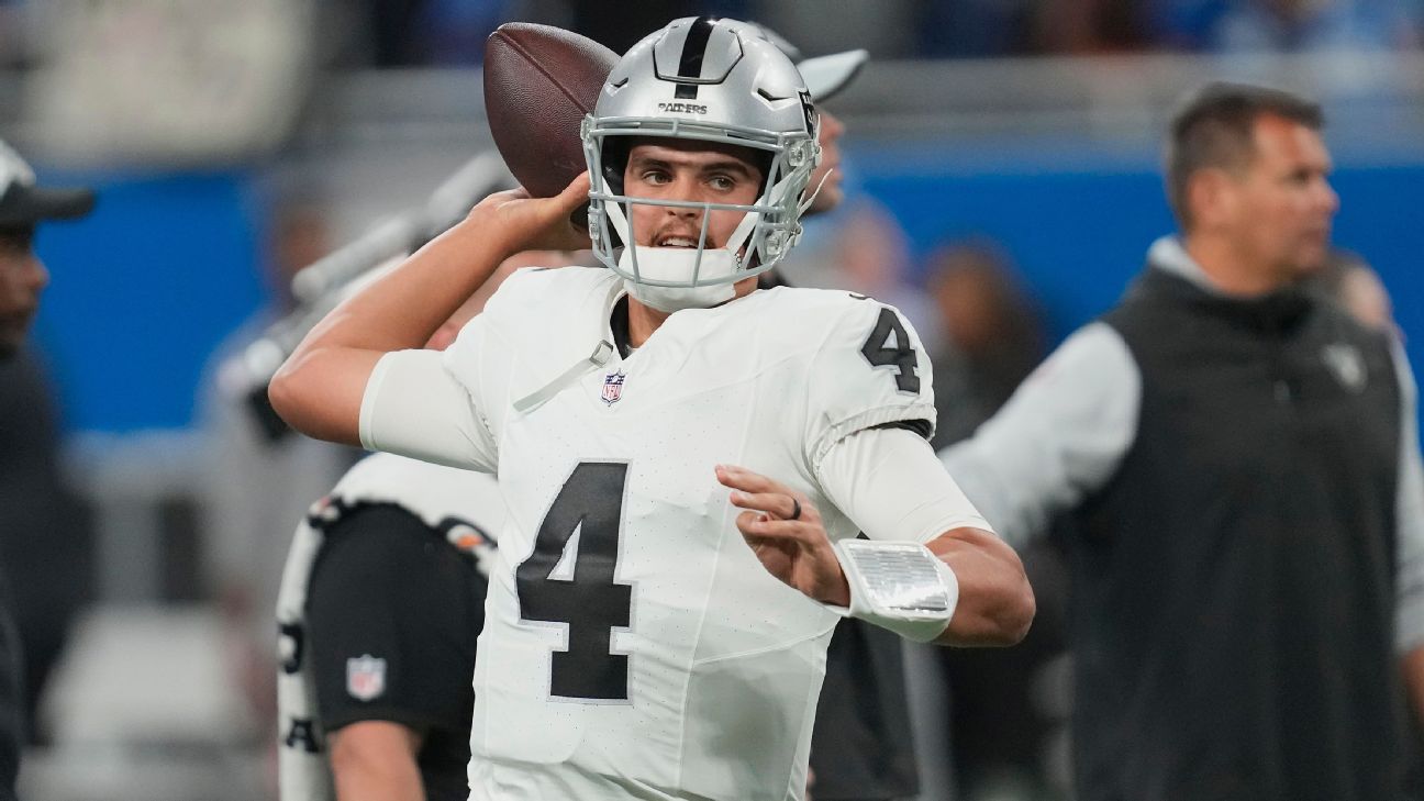 Aidan O'Connell ready for promotion as Raiders' starting QB ESPN