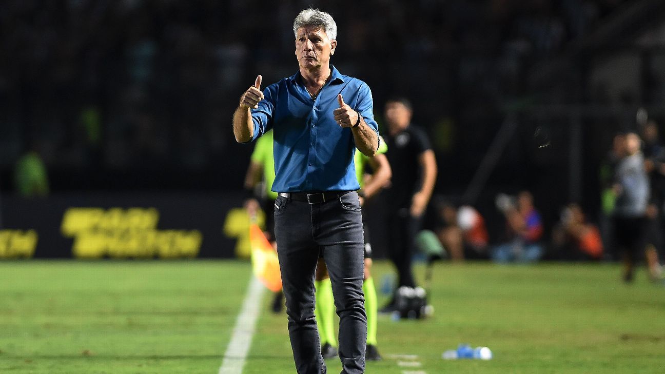 Renato Gaúcho rebate críticos, vê Grêmio no páreo pelo título e se derrete por Suárez: O desespero é do adversário