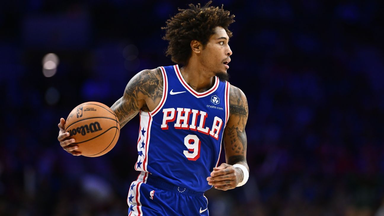 Kelly Oubre, do 76ers, foi atropelada por um carro e levada ao hospital devido aos ferimentos