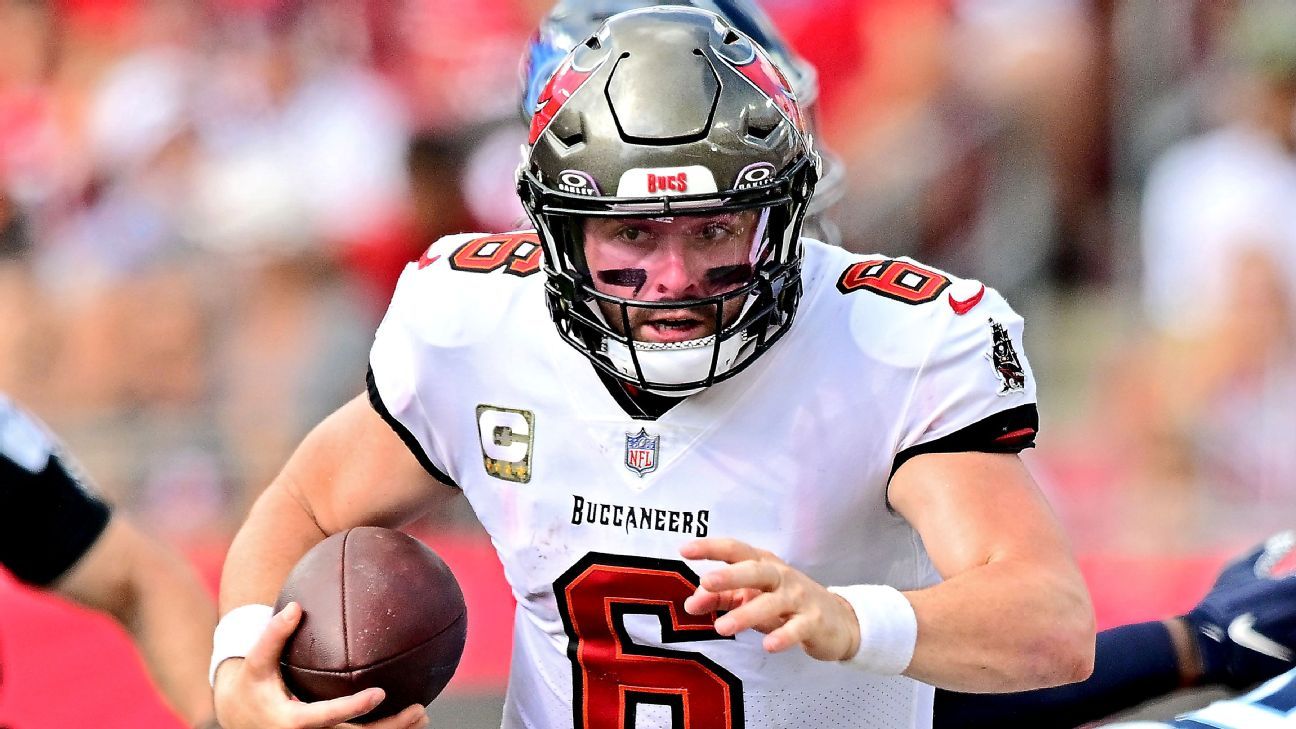 Buccaneers QB Baker Mayfield expected to play despite ankle - ESPN