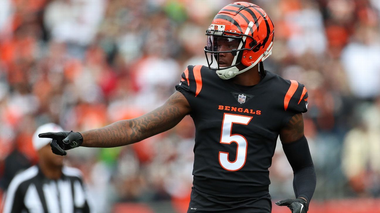 المصادر – يطلب WR Tee Higgins الذي يحمل علامة امتياز Bengals التجارة