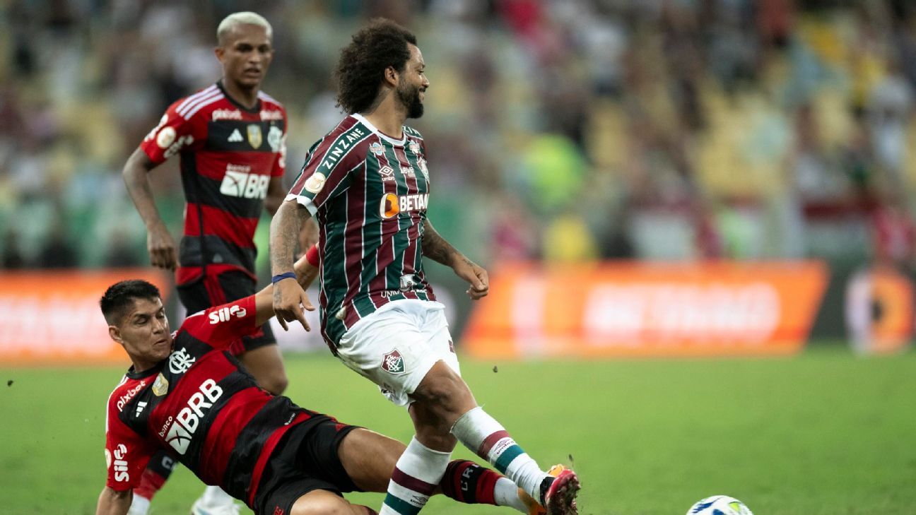 Marcelo explica caneta em rival durante Flamengo x Fluminense que rendeu risada: Não tenho medo de falar sobre isso